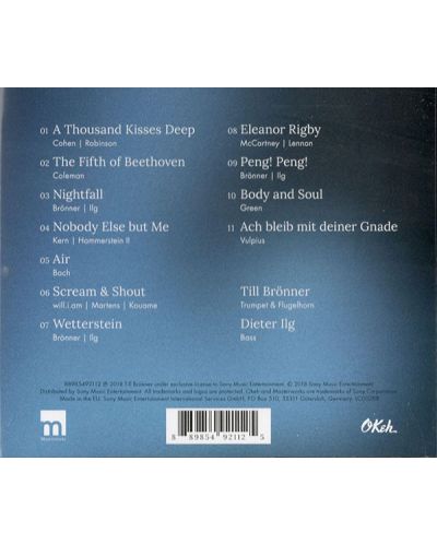Till Brönner & Dieter Ilg - Nightfall - (CD) - 2