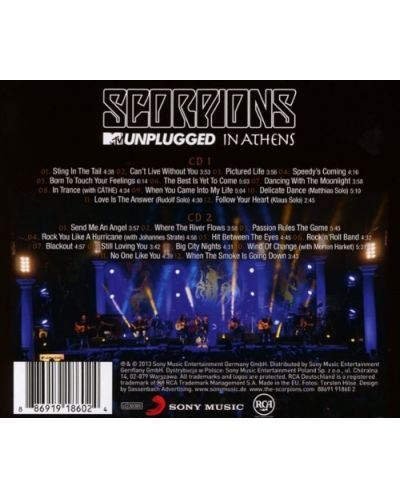 Scorpions - MTV Unplugged (CD) - 2