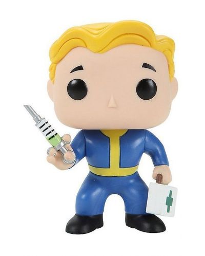 Фигура Funko Pop! Games: Fallout - Vault Boy Medic Perk, #101