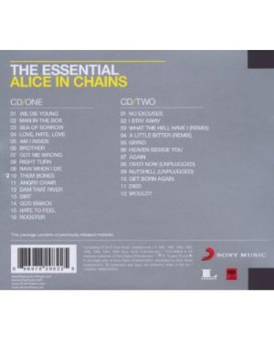 Alice In Chains - The Essential Alice In Chains (2 CD) - 2