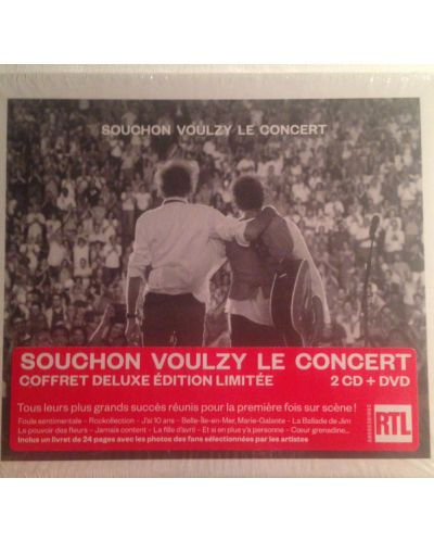 Alain Souchon & Laurent Voulzy - Souchon Voulzy Le concert (2 CD + DVD) - 1