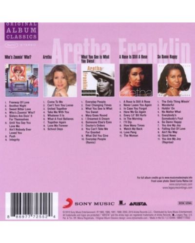 Aretha Franklin - Original Album Classics (5 CD) - 2