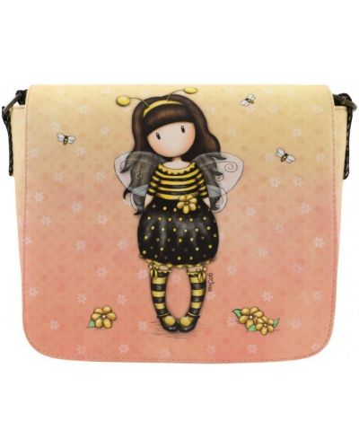 Чанта за през рамо с капак Santoro - Bee-Loved - 1
