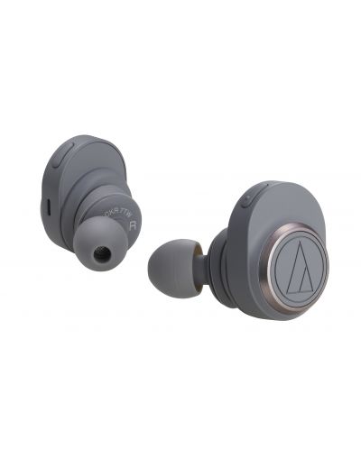 Безжични слушалки с микрофон Audio-Technica - ATH-CKR7TW, сиви - 1