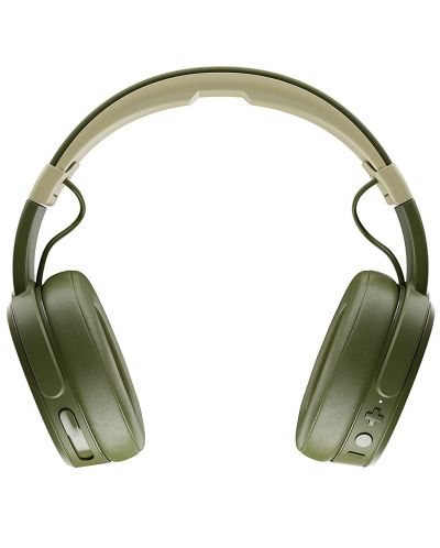 Безжични слушалки с микрофон Skullcandy - Crusher Wireless, Moss/Olive - 3