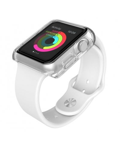 Калъф Speck - CandyShell Fit, Apple Watch 38 mm, прозрачен - 1