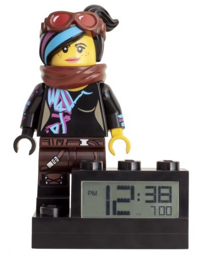 Настолен часовник LegoWear - Movie 2, Lucy, с будилник - 2