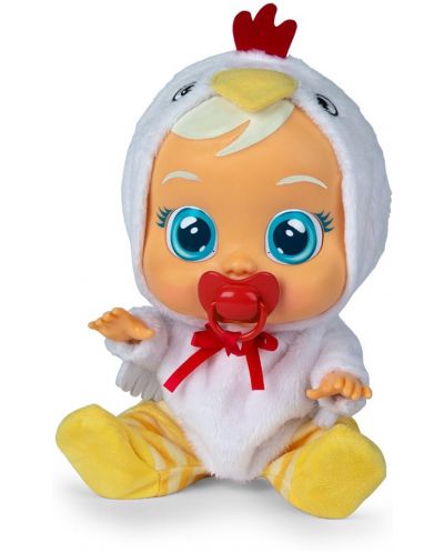 Плачеща кукла със сълзи IMC Toys Cry Babies - Нита, пиле - 1