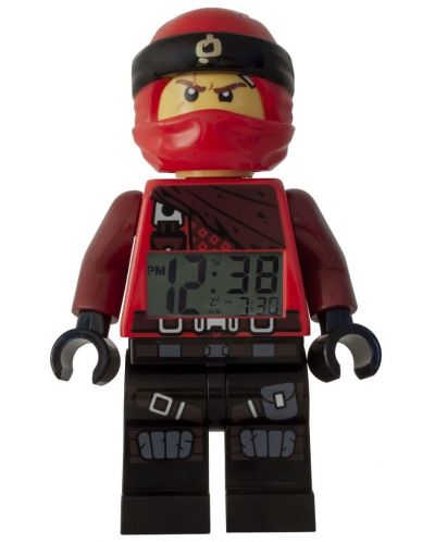 Настолен часовник Lego Wear - Ninjago Kai, с будилник - 2