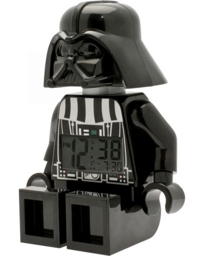 Настолен часовник Lego Wear - Star Wars,  Darth Vader, с будилник - 4