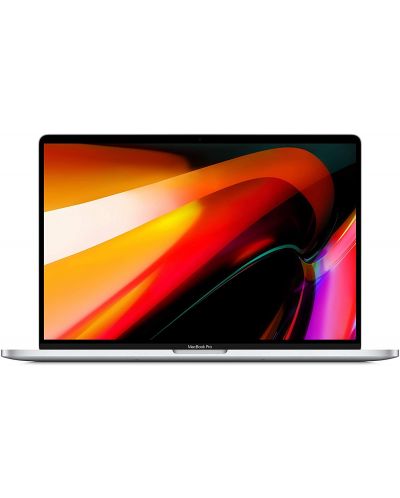 Лаптоп Apple MacBook Pro - 16" Touch Bar, сребрист - 1