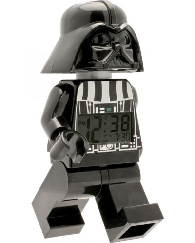 Настолен часовник Lego Wear - Star Wars,  Darth Vader, с будилник - 3