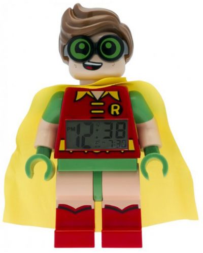 Настолен часовник Lego Wear - Batman Movie,  Robin, с будилник - 2