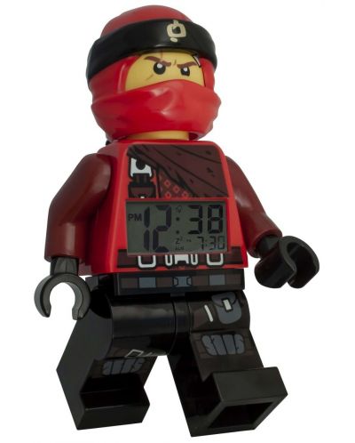 Настолен часовник Lego Wear - Ninjago Kai, с будилник - 3