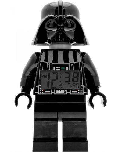 Настолен часовник Lego Wear - Star Wars,  Darth Vader, с будилник - 2