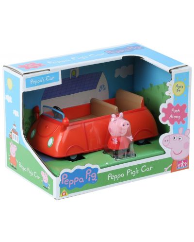 Комплект PEPPA PIG - Прасенцето Пепа с автомобил - 2