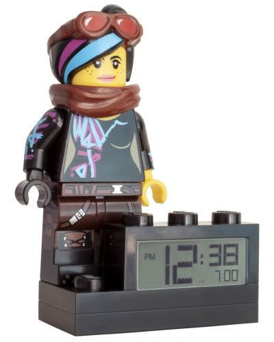 Настолен часовник LegoWear - Movie 2, Lucy, с будилник - 1