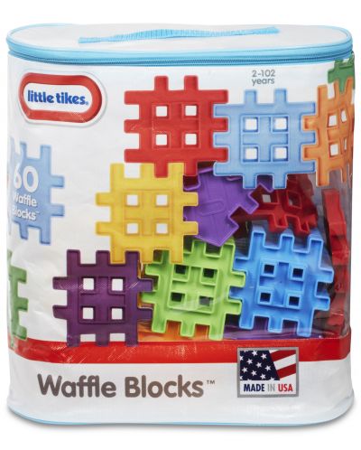 Конструктор Little Tikes Waffle Blocks - 60 части - 4