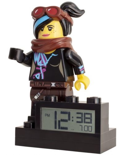 Настолен часовник LegoWear - Movie 2, Lucy, с будилник - 3