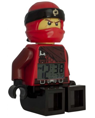 Настолен часовник Lego Wear - Ninjago Kai, с будилник - 4