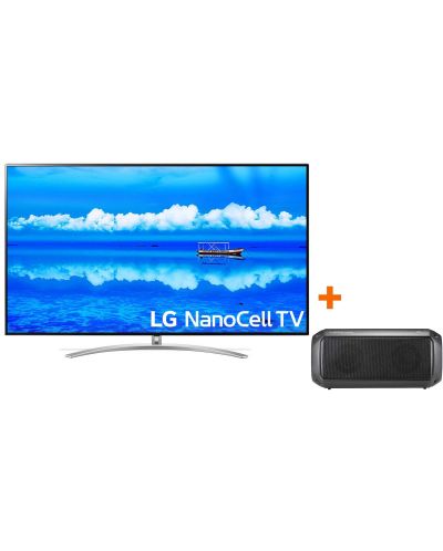Смарт Телевизор LG 55SM9800 - 55", 4K, Nano Cell, LED, сив - 4