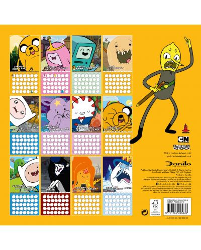 Стенен Календар Danilo 2019 - Adventure Time - 4
