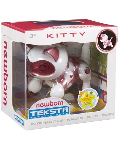 Интерактивно мини коте-робот - TEKSTA MINI JUMPING KITTY - 8