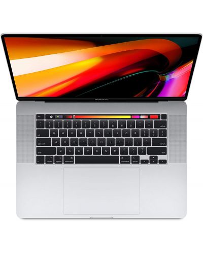 Лаптоп Apple MacBook Pro - 16" Touch Bar, сребрист - 2