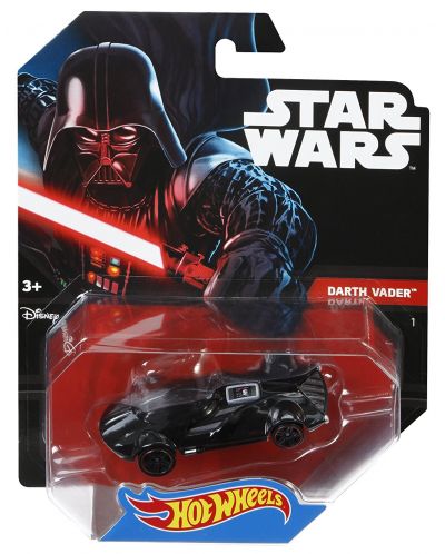 Количка Mattel Hot Wheels Star Wars - Darth Vader, 1:64 - 2