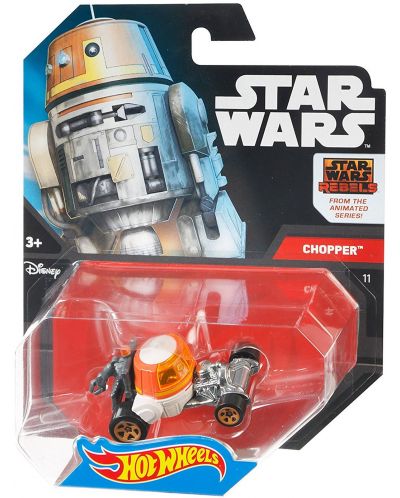 Количка Mattel Hot Wheels Star Wars - Chopper, 1:64 - 4