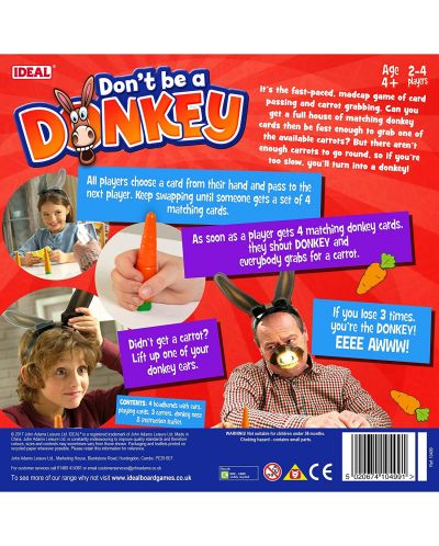 Настолна игра Don't Be A Donkey - детска - 3