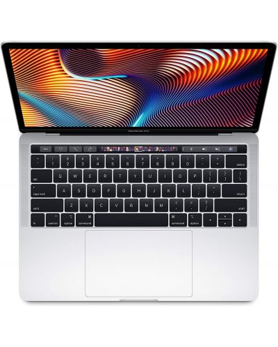 Лаптоп Apple MacBook Pro - 13", Touch Bar, сребрист - 2