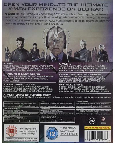 X-Men - The Cerebro Collection (2D + 3D Blu-ray) - 2