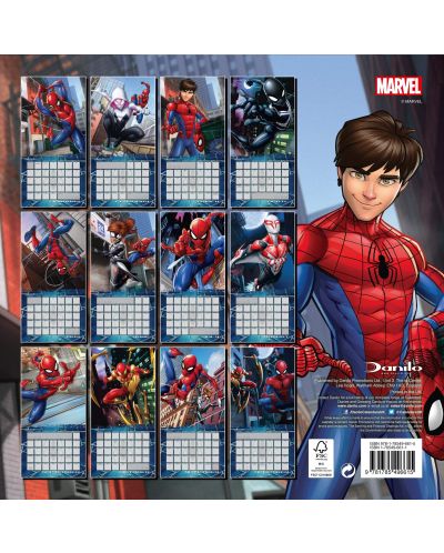 Стенен Календар Danilo 2019 - Spiderman - 4