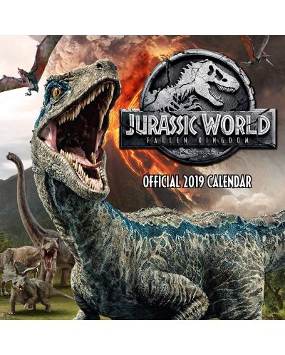 Стенен Календар Danilo 2019 - Jurassic World: Fallen Kingdom - 1