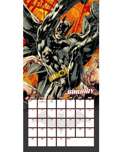 Стенен Календар Danilo 2019 - Batman Comics - 2