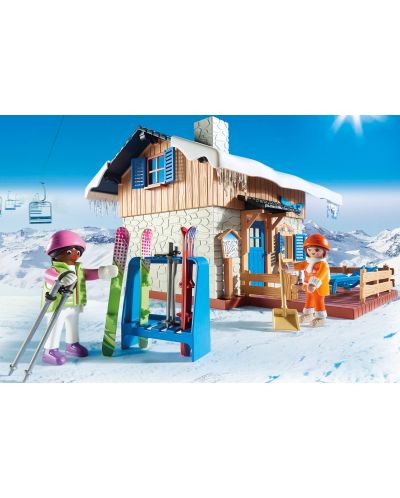 Конструктор Playmobil - Ски къща в планината - 11