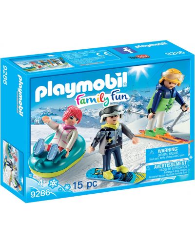 Комплект фигурки Playmobil - Триатлон зимни спортове - 1