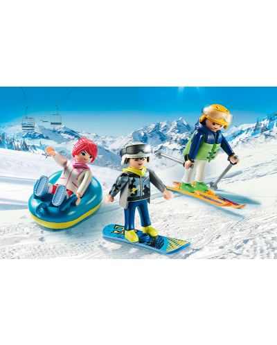 Комплект фигурки Playmobil - Триатлон зимни спортове - 5