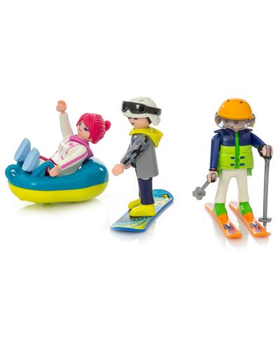 Комплект фигурки Playmobil - Триатлон зимни спортове - 3