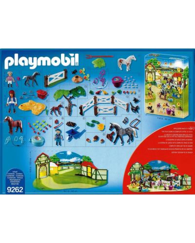 Коледен адвент календар Playmobil - Ферма за коне - 4