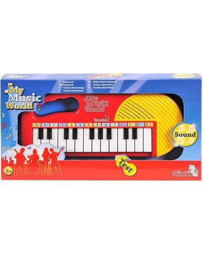 Детска йоника Simba Toys - My music world, 23 клавиша - 2