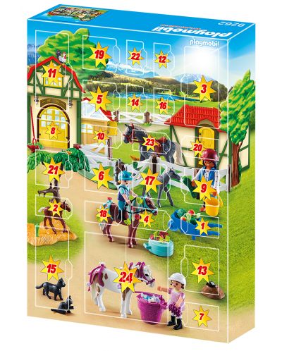 Коледен адвент календар Playmobil - Ферма за коне - 2