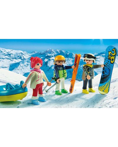 Комплект фигурки Playmobil - Триатлон зимни спортове - 6