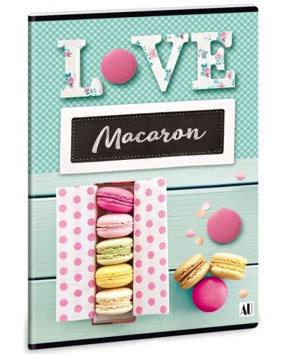 Ученическа тетрадка A4, 40 листа Ars Una - Macaron