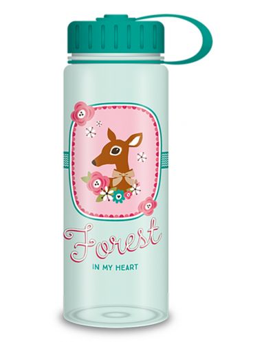 Детска бутилка Ars Una – Forest in My Heart, 500 ml - 1