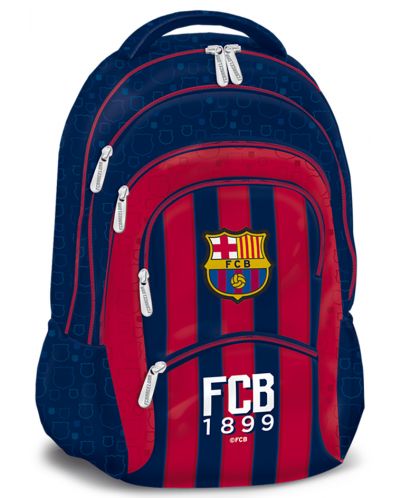 Ученическа раница с 5 отделения Ars Una -  Дизайн FC Barcelona - 1