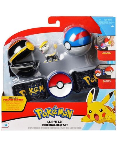 Игрален комплект Pokémon - Колан "Poké Ball, вид 1 - 1