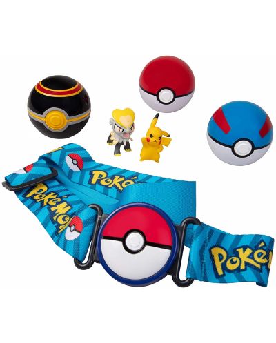 Игрален комплект Pokémon - Колан Poké Bal" + бонус пакет - 2