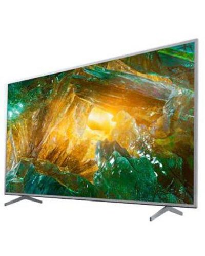 Смарт телевизор Sony - KD-65XH8077, 65", 4K, HDR, черен - 2